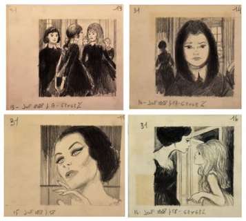 Hugues Ghiglia Dessinateur,... | Hugues Ghiglia dessinateur, illustrateur et peintre... | Arthema Auction