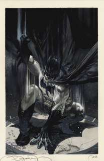 Simone Bianchi - Batman predator of Himself Original painting