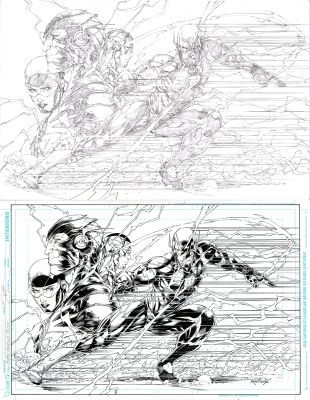 Flash: Future’s End Flash story 2014 Pin-Up