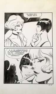 Naga  n. 23 - Leone Frollo - tavola originale - Page volante - EO - (1977) | Catawiki