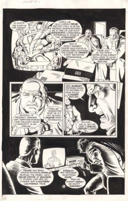 Breyfogle PRIME 1 pg 16 1st ever issue appearance of PRIME and on page WOW | eBay US