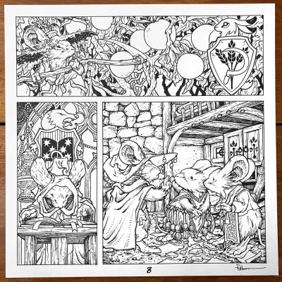 David Petersen | Discordant Fellowship short story Page 8 | David Petersen