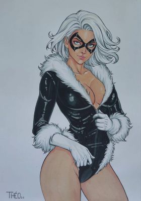 Black Cat , 8.3” X 11.8” | Raremarq (Buy It Now)