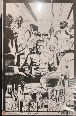 Chris Samnee | Fire Power #1 Second Printing Cover Original Art | Chris Samnee