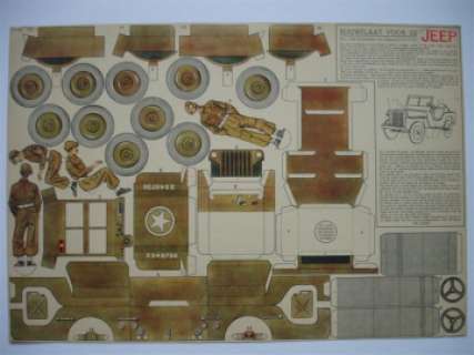 Toonder Curiosa: Bouwplaat voor de Jeep, 1945 | Zwiggelaar Auctions