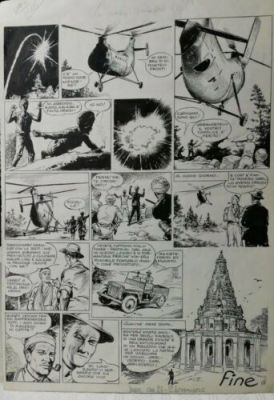 SPLENDIDA TAVOLA ORIGINALE di FRANCO CAPRIOLI "UN PUGNO DI ZAFFIRI | eBay Europe