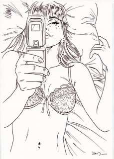 Jim (Terrasson, Thierry)  - Originele tekening - Marie - Een nacht in Rome - (2018) | Catawiki