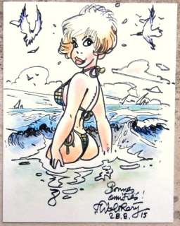 Walthéry - Dessin Original  - Natacha - (2015) | Catawiki