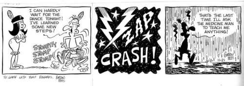 Bess Gordon - Â«La Tribu TerribleÂ». Strips avec Plume d‘oeuf et Nuage Fleuri.