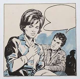  - Nortier, Lucien  - Dessin original - Case d‘une BD - (1950) 