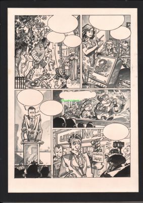 Alfonso Azpiri | El Fantasma de Palacio pg 8 | Artcoholics