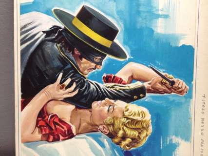 Il Segno di Zorro n. 14 - E. Sciotti - original cover - Page volante - EO - (1976) | Catawiki