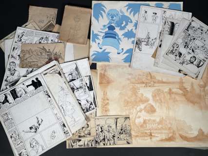 Ensemble de Planches... | Ensemble de planches (en l’état) de séries Artima,... | Oger-Blanchet