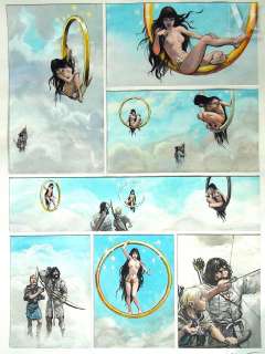 Rosiński, Grzegorz (... | Planche originale en couleurs de la page 12 de l’album... | Maison Good