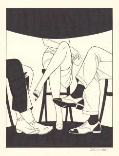 Philippe Berthet (Né... | Pin-up, Intégrale - Cycle 3 Encre de Chine et feutre... | Tessier Sarrou