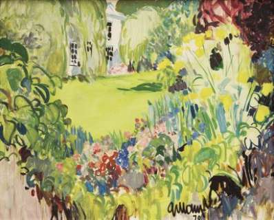 JIJE (1914-1980) - L’orangerie de Champrosay Huile sur… | Huberty Breyne