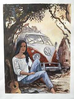  - India Dreams T3 - Projet de couverture - Page volante - EO - (2004) 