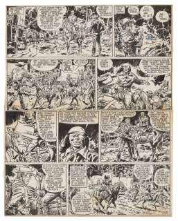 Jean Giraud | Blueberry – L’aigle solitaire – planche originale 22 | 2DGalleries