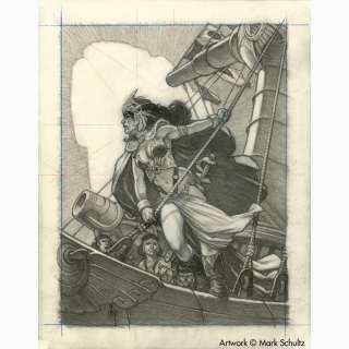 Mark Schultz | The Princess on Deck | Flesk