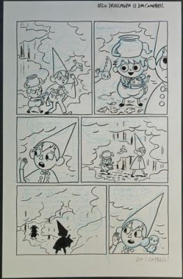 Over the Garden Wall Original Artwork by Jim Campbell Distillatoria page 13 | eBay Europe