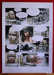 Druuna - Acquerello originale "Clone" - Page volante - EO - (2004) | Catawiki