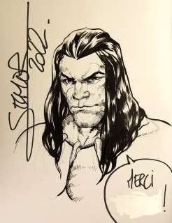 Secher Valentin Conan... | SECHER Valentin Conan le barbare Superbe dédicace sur... | Vermot et Associés