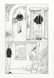 Terry Moore | Parker Girls Issue 2 Page 7 Original Art | Terry Moore