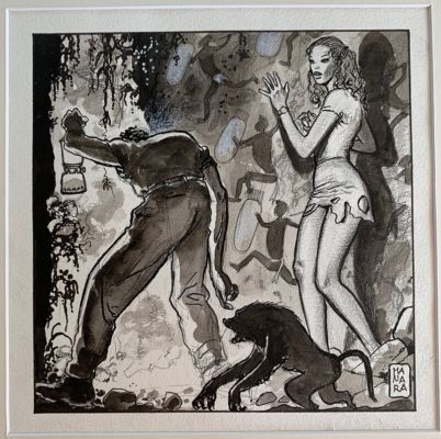 Milo Manara | Cover "L’Oiseau de Soleil" - " De Zonnevogel " | 2DGalleries