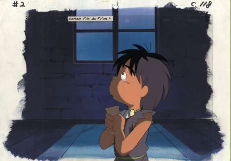 Sadahiko Sakamaki... - Lot 119 - Sadahiko Sakamaki (坂巻 貞彦) conan Future Boy Conan II:...