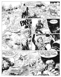 Rouge, Michel | Rouge, Michel - Planche originale - Comanche T12 - Le Dollar Ã  trois faces - (1992) | Catawiki