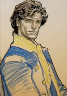 Giraud | Blueberry Intégrale Crayon, encre de Chine et gouache pour ce superbe | Millon
