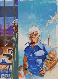 Hermann | Bernard Prince d’hier et d’aujourd’hui Encre de Chine et écoline | Millon