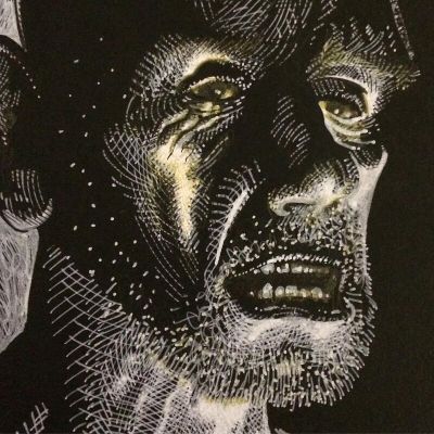 Stewart Kenneth Moore | Kearney the Necromancer, Preliminary Sketch | 2DGalleries