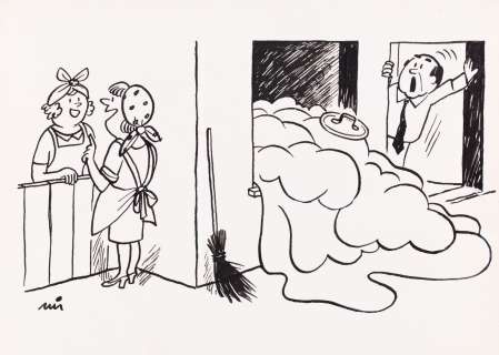 Gwidon Miklaszewski (1912 - 1999) | Gwidon Miklaszewski | "Heniu! Ciasto!!" | Desa Unicum