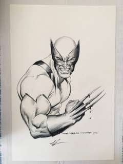 Wolverine, X-Men - Wolverine torso pencil + ink by Mark Texeira - Page volante - EO | Catawiki