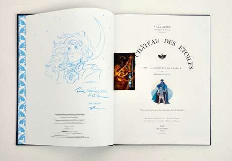 Alice Alex Le Château... | ALICE Alex Le château des étoiles Superbe dédicace... | Vermot et Associés