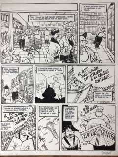 Jean Claude Tergal - Planche originale - découvre les mystères du sexe - (1994) | Catawiki