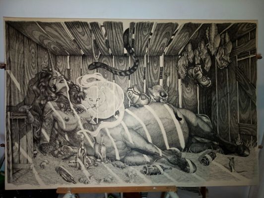 Philippe Bringel | La licorne - la fin d’un mythe | 2DGalleries