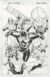 Sandu Florea - War of Kings Issue 1 Page Cover