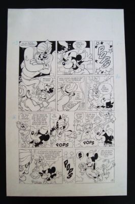 Planche originale / MICKEY " les mille et un ennuis" /Claude Marin / 28 x 44 cm | eBay Europe (Buy It Now)