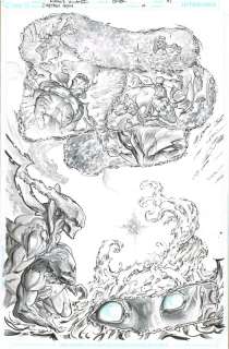 Freddie E. Williams II | Captain Atom (Issue 10 pg. 1) 11 x 17 | Freddie E. Williams II