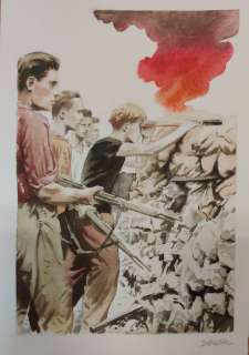 Parenteau-Denoël,... | PARENTEAU-DENOËL, Régis (né en 1970) La barricade,... | Coutau Bégarie