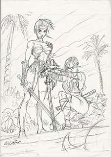 Walter Venturi -  bozzetto originale per cover PS Mania - Page volante | Catawiki