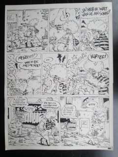 Schreurs, Eric - Originele pagina - Joop Klepzeiker - Dikke Bips (1988) | Catawiki