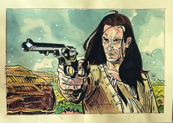 Luigi Siniscalchi | MAGICO VENTO – Illustrazione a colori | Avalon Comic Art