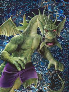 Fred Ian - Fin Fang Foom Marvel Unbound Upper Deck #10 Trading Card Art