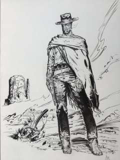 Lamy - Dessin original - Encre de Chine - Projet pour un Poster  - (1997) | Catawiki