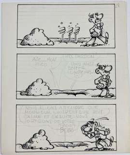 * Deliège - Dessin... | * Deliège - Dessin original : Ensemble de 3 cases sur... | Tessier Sarrou