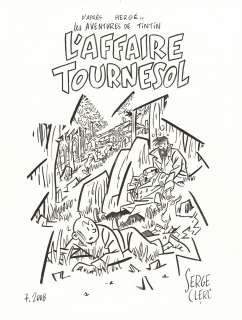 Clerc Serge (Né... | CLERC Serge (né en 1957) L’affaire Tournesol Encre... | Tessier Sarrou