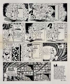 Dufranne Henri Gai... | DUFRANNE Henri Gai Luron Planche probablement publiée... | Vermot et Associés